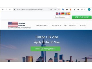 USA Visa Application Online  - ASV valdības vīzas pieteikums tiešsaistē  ESTA USA