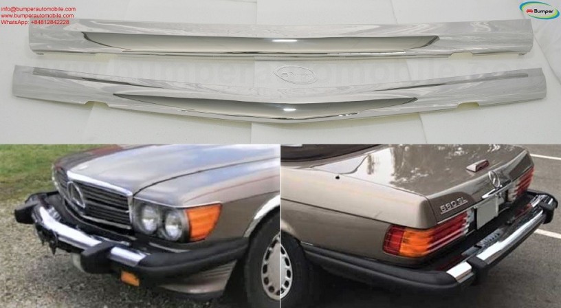mercedes-r107-c107-w107-sl-slc-us-style-1971-1989-bumpers-stainless-steel-big-1