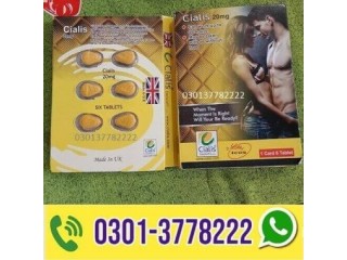 Cialis 6 Tablets Yellow Price In Islamabad - 03003778222