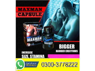 Maxman Pills Price In Wah Cantonment- 03003778222