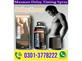 Maxman Timing Spray Price In Burewala- 03013778222