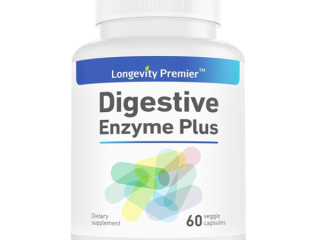 Longevity Premier Digestive Enzymes Plus Capsule, Well Mart, 03208727951