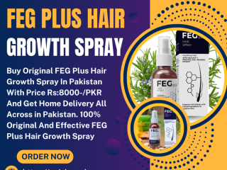 FEG Plus Hair Growth Spray Price In Pakistan | 03001819306