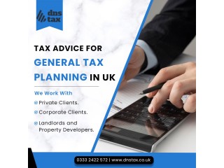 Tax Advice for General Tax Planning in UK
