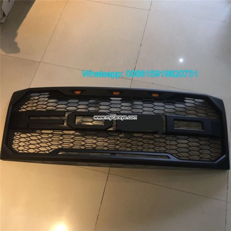 ford-f150-racing-grills-abs-front-bumper-grille-raptor-with-led-light-big-3