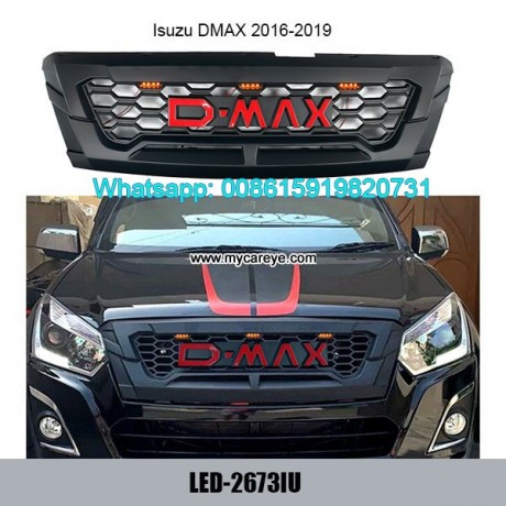isuzu-dmax-grills-car-front-bumper-grille-with-led-light-big-0