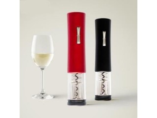 ELECTRIC RED WINE OPENER WITH FOIL CUTTER