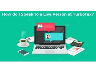 How can i speak  to a live person at TurboTax