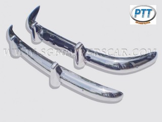 Volvo PV 544 EU version bumpers , stainless steel