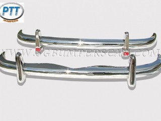 Mercedes Benz 220 S SE stainless steel bumpers