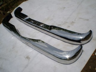 Mercedes Benz W110 EU version bumpers, stainless steel