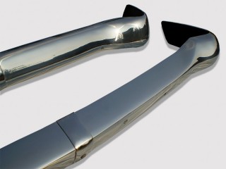 Opel Rekord P1 stainless steel bumpers