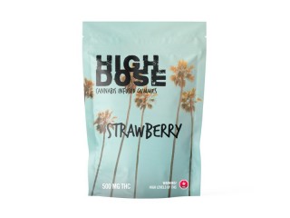 High Dose  Strawberry THC Gummies