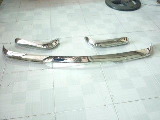 Ford Anglia stainless steel bumpers