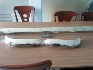 Ford Escort Mk1 stainless steel bumpers
