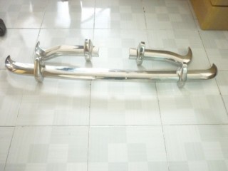 MG MK3 stainless steel bumpers