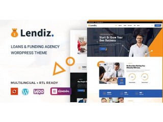 2022 best mobile friendly Loan & Funding Agency WordPress Theme in USA