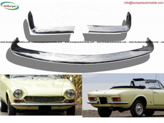 Fiat 124 Spider bumper (19661975) in stainless steel