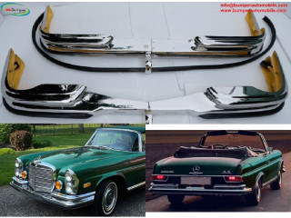 Mercedes W111 3.5 coupe bumpers with rubber