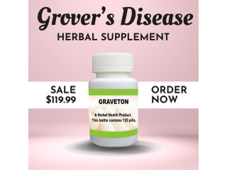 Graveton, Grovers Disease Herbal Supplement