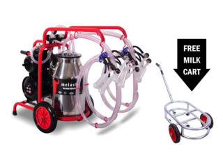 Portable goat milking machine