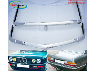 BMW E28 bumper (1981 - 1988) by stainless steel (BMW E28 Stoßfänger)