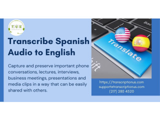 Transcribe - Spanish Audio to English