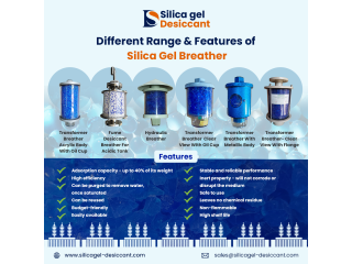 Silica gel breather for transformer
