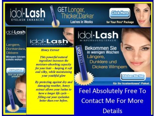 Idol Lash is a unique eyelash growth serum