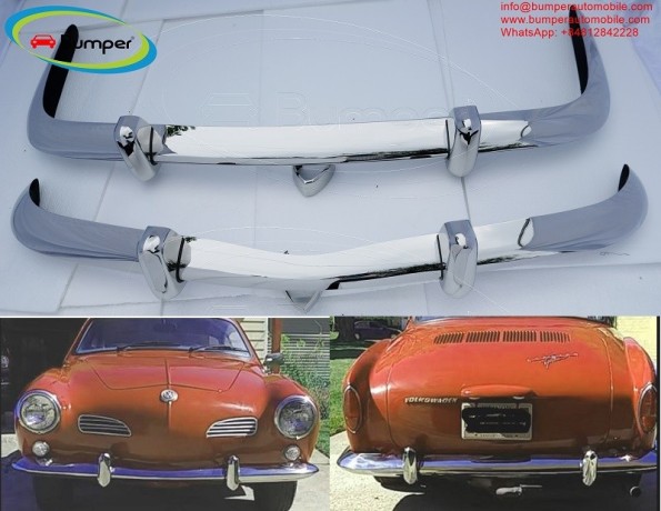 volkswagen-karmann-ghia-euro-style-bumper-1956-1966-by-stainless-steel-big-2