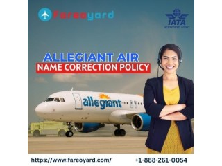 How to change name on Allegiant flight?