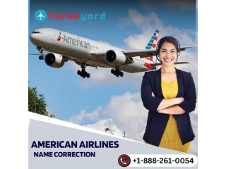 How to change name on American Airlines ticket?