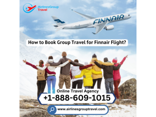 How to Book Group Travel for Finnair Flight?
