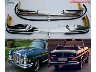 Mercedes W111 3.5 coupe bumpers with Rubber(1969-1971)