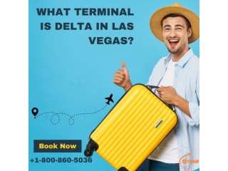 What terminal is Delta in Las Vegas?