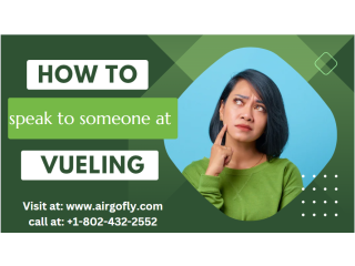 How to speak someone at Vueling