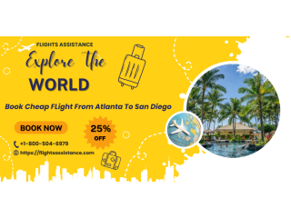How to Book Cheap Flights from Atlanta to San Diego?