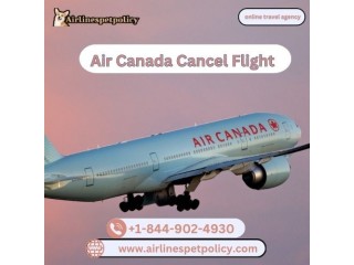 How to cancel Air Canada Flight