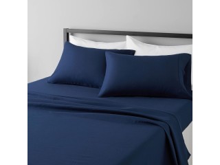 Amazon Basics Lightweight Microfiber Bed Sheet \	 microfiber bed sheets reddit