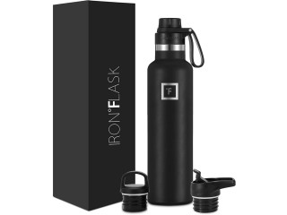 Iron flask sports water bottle  -  - 22 oz