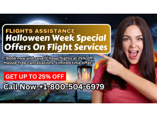 Halloween Week Special Offers On Flight Services