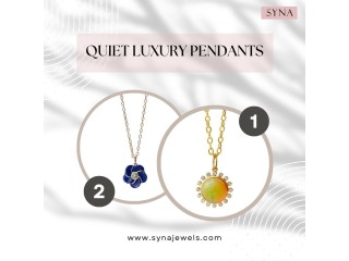 Adorn Yourself: Quiet Luxury Pendants from Syna