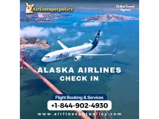 How early can you check in for Alaska Airlines?