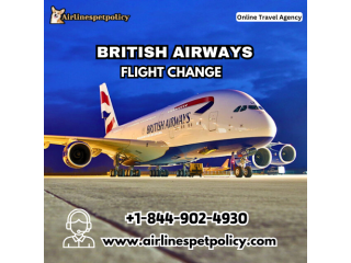 How to change a flight on British Airways?