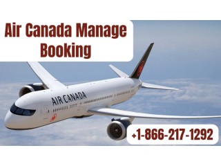 Air Canada Manage Booking  Flights Assistance