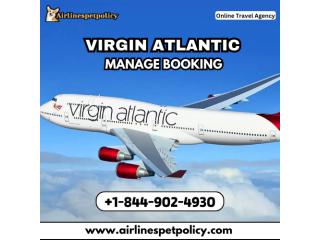 How do I manage my Virgin Atlantic Booking?