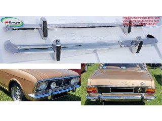 Ford Cortina MK2 bumper with over rider (1966-1970) by stainless steel