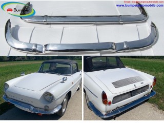 Renault Caravelle and Floride coupé and cabrio (1958-1968) bumpers by stainless steel
