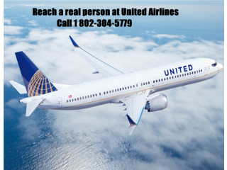 How do I reach a real person at United Airlines for help?