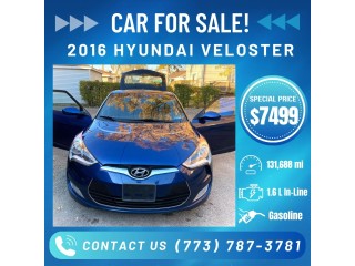2016 Hyundai Veloster Base! $7499 !!